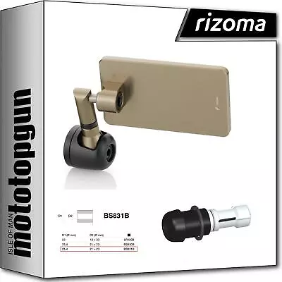 Rizoma Bs211z Mirror End Mount Left Universal Ø245(21>23) Suzuki • $202.86